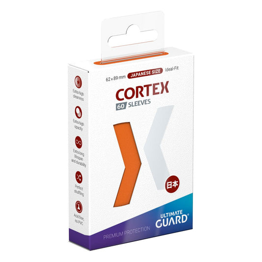 Ultimate Guard Cortex Sleeves Japanese Size Orange (60) - Versand: 5-7 Tage nach Bestellung