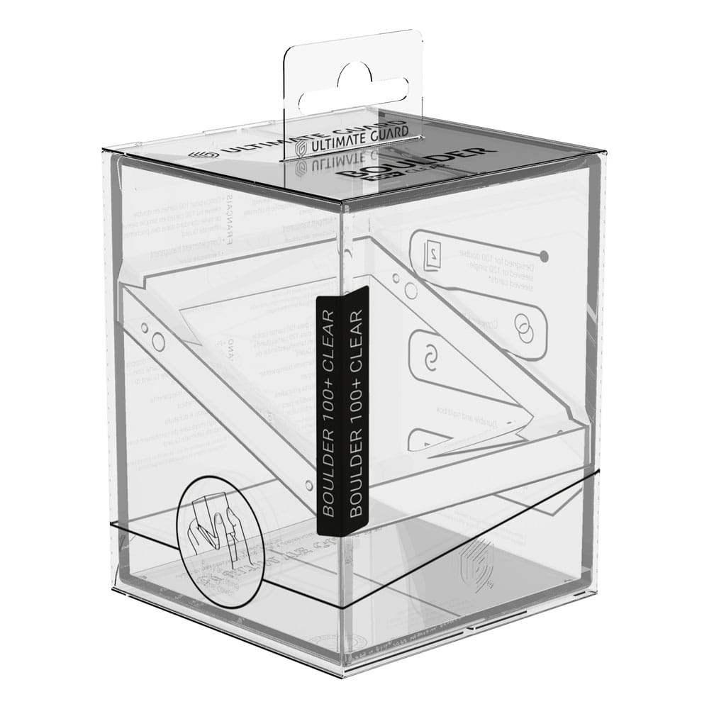Ultimate Guard Boulder 100+ Clear - Transparent - Preorder - ETA: 31.07.2025