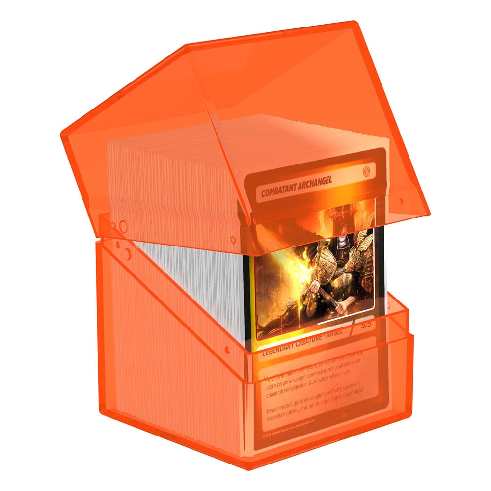 Ultimate Guard Boulder 100+ Clear - Poppy Topaz - Versand: 5-7 Tage nach Bestellung