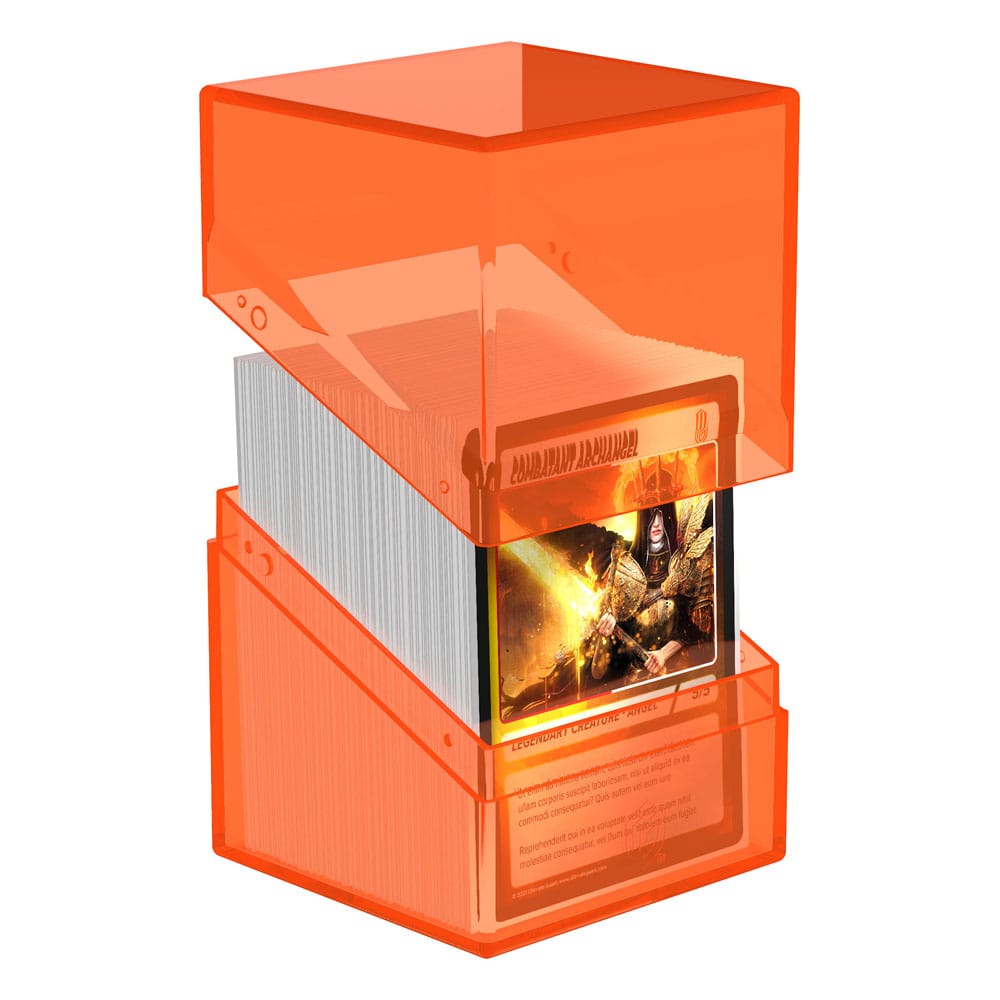 Ultimate Guard Boulder 100+ Clear - Poppy Topaz - Versand: 5-7 Tage nach Bestellung