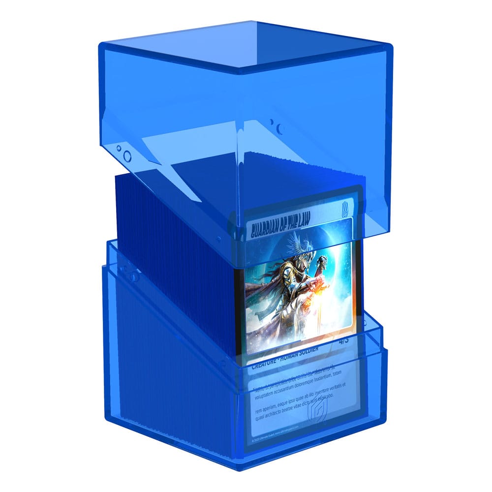 Ultimate Guard Boulder 100+ Clear - Sapphire - Versand: 5-7 Tage nach Bestellung