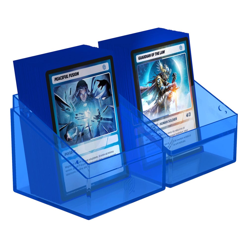 Ultimate Guard Boulder 100+ Clear - Sapphire - Versand: 5-7 Tage nach Bestellung