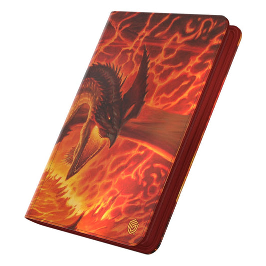 Ultimate Guard Zipfolio 360 Xenoskin Magic: The Gathering "Tarkir: Dragonstorm" -  Magmatic Hellkite - Versand: 5-7 Tage nach Bestellung