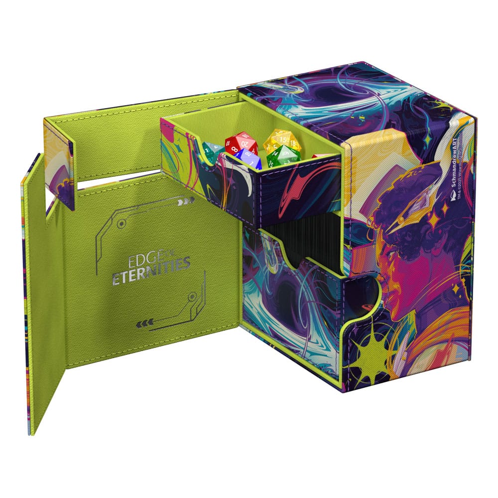 Ultimate Guard Flip'n'Tray 133+ Xenoskin Magic: The Gathering "Edge of Eternities" - Haliya and Tezzeret - Versand: 5-7 Tage nach Bestellung