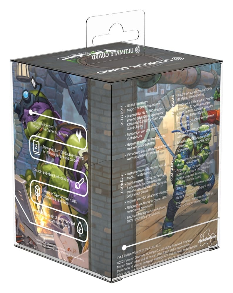 Ultimate Guard RTE Boulder 100+ Magic: The Gathering | Teenage Mutant Ninja Turtles - Turtle Lair - Versand: 7 Tage nach Bestellung
