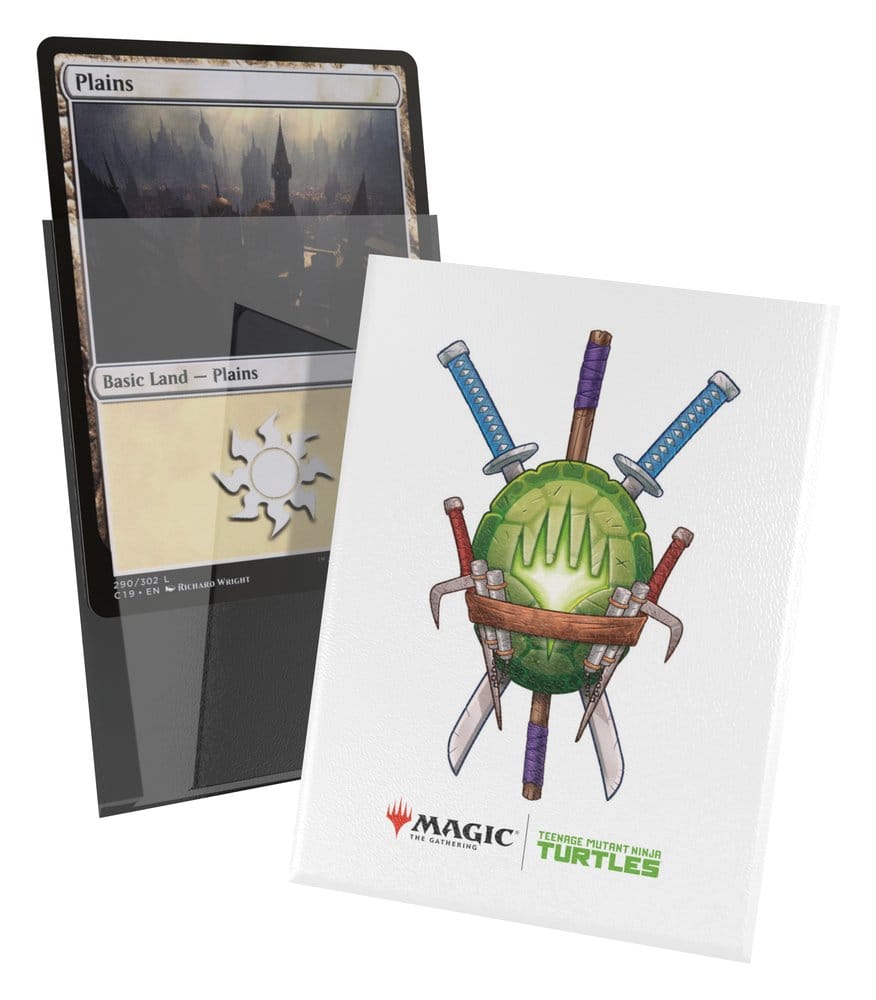 Ultimate Guard Art Sleeves Magic: The Gathering | Teenage Mutant Ninja Turtles - Turtle Planeswalker Symbol - Versand: 7 Tage nach Bestellung
