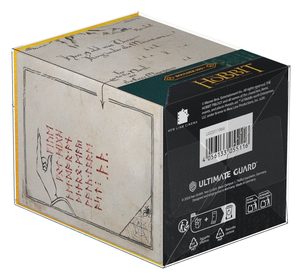 Ultimate Guard RTE Boulder 100+ The Hobbit™- Thrór's Map - Preorder - ETA: 28.07.2026