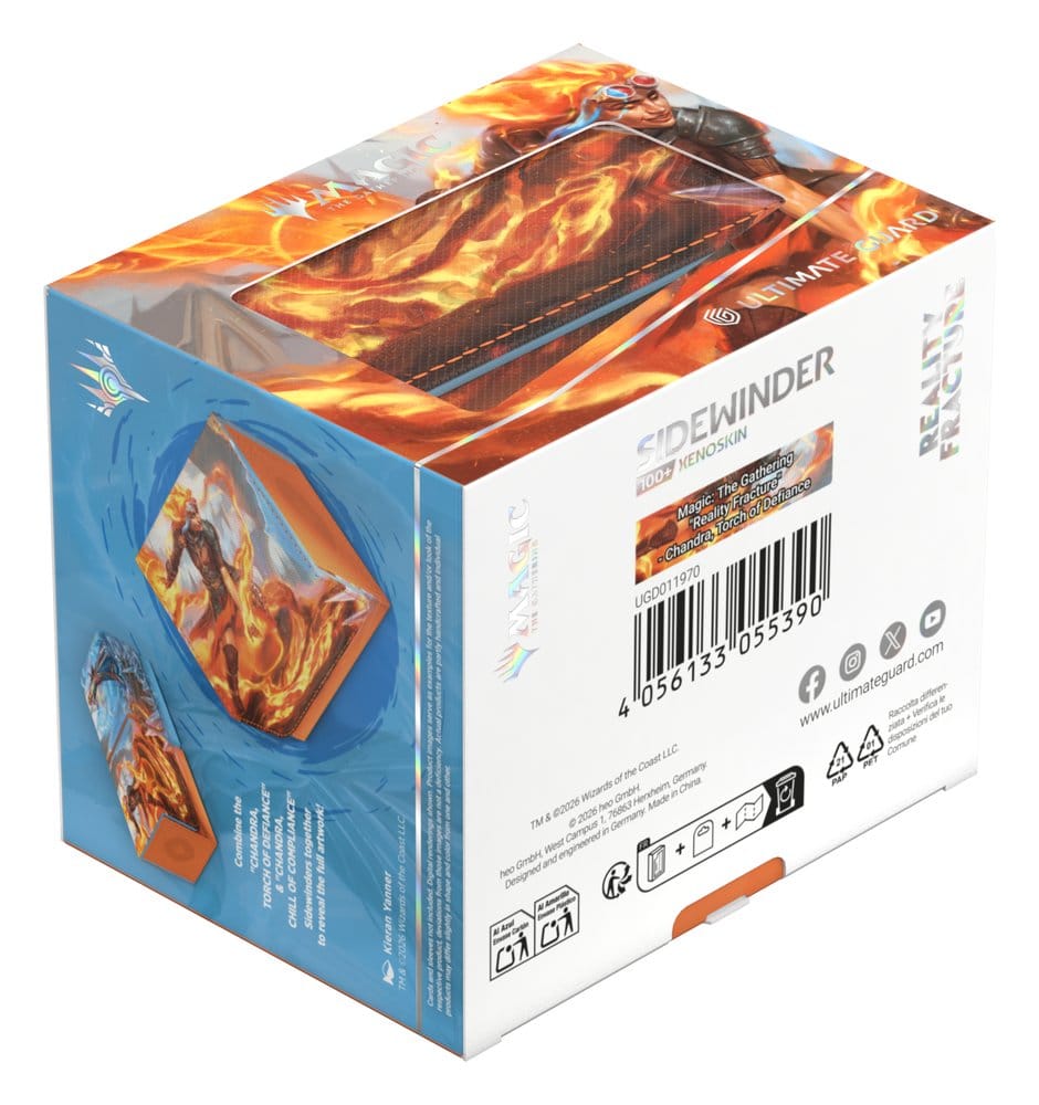Ultimate Guard Sidewinder 100+ Xenoskin Magic: The Gathering "Reality Fracture" - Chandra, Torch of Defiance - Versand: 7 Tage nach Bestellung
