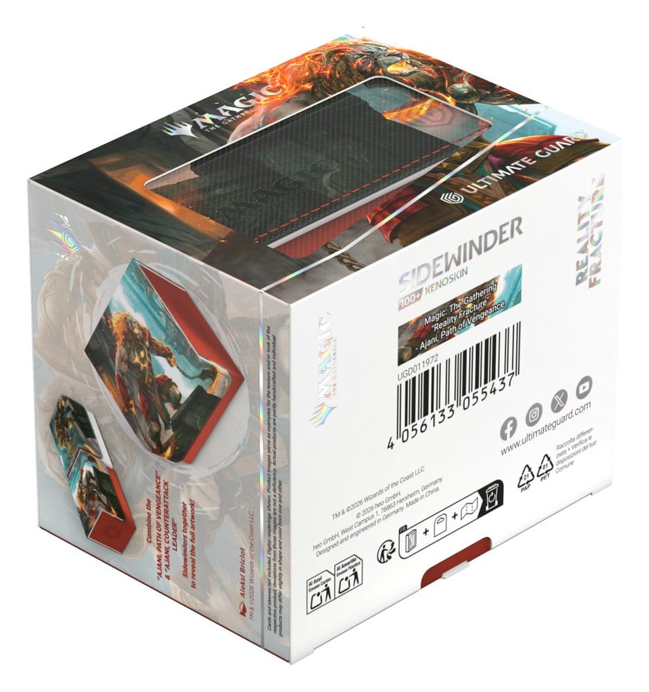 Ultimate Guard Sidewinder 100+ Xenoskin Magic: The Gathering "Reality Fracture" - Ajani, Path of Vengeance - Versand: 7 Tage nach Bestellung