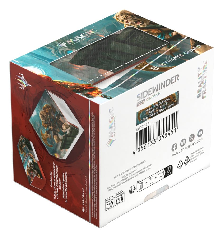 Ultimate Guard Sidewinder 100+ Xenoskin Magic: The Gathering "Reality Fracture" - Ajani, Counterattack Leader - Versand: 7 Tage nach Bestellung