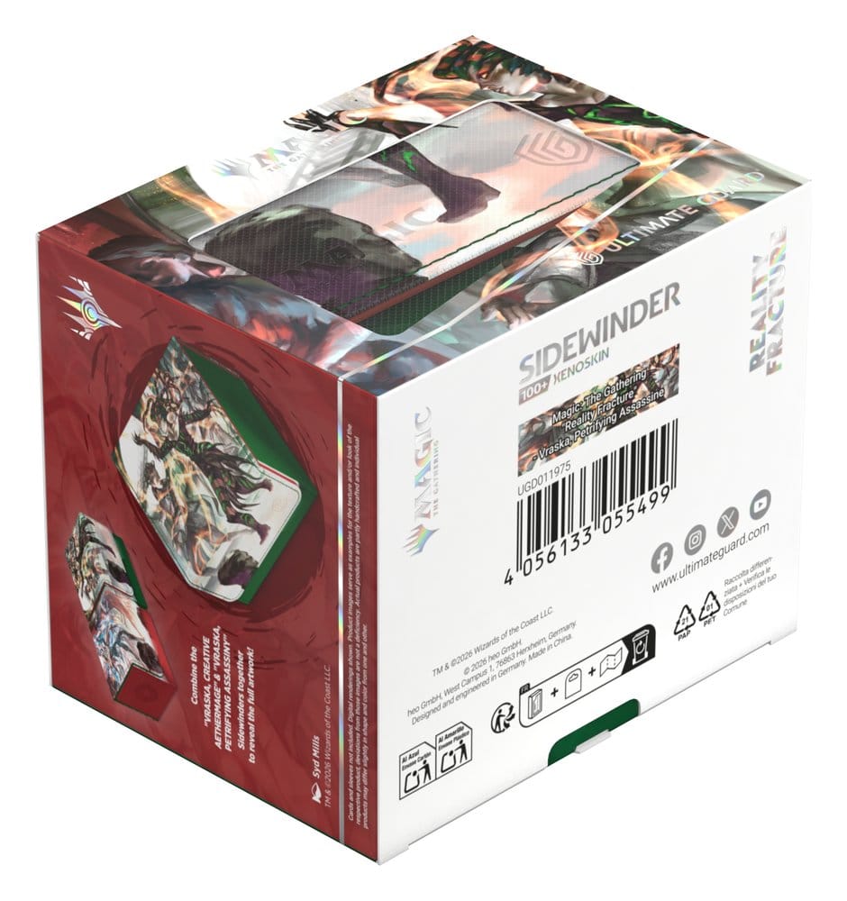 Ultimate Guard Sidewinder 100+ Xenoskin Magic: The Gathering "Reality Fracture" - Vraska, Petrifying Assassin - Versand: 7 Tage nach Bestellung