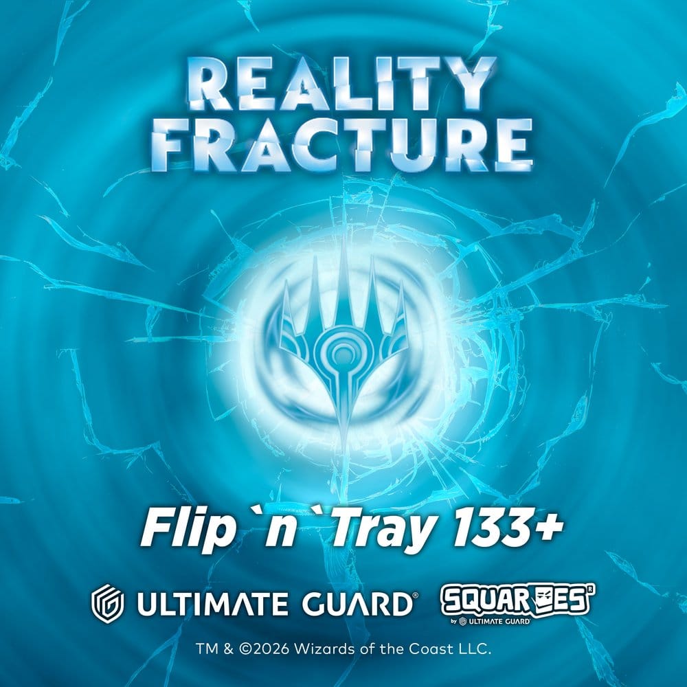 Ultimate Guard Flip'n'Tray 133+ Xenoskin Magic: The Gathering "Reality Fracture" - Blue Uncommon / Green Uncommon - Versand: 7 Tage nach Bestellung