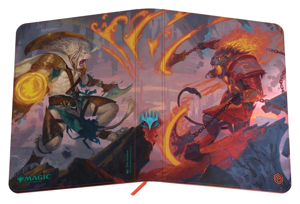 Ultimate Guard Zipfolio 360 Xenoskin Magic: The Gathering "Reality Fracture" - Ajani Resolute / Ajani Unrelenting - Versand: 7 Tage nach Bestellung