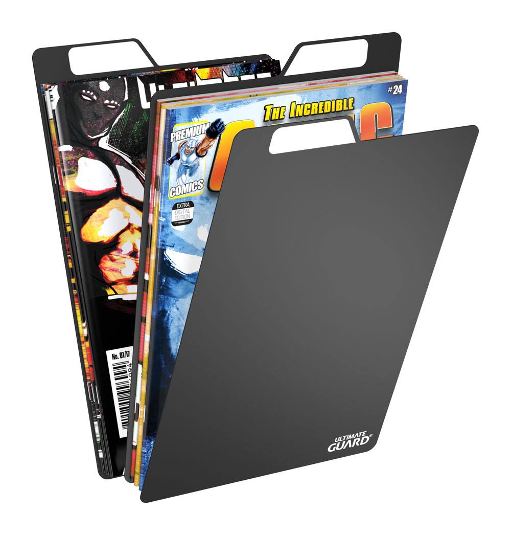 Ultimate Guard Premium Comic Book Dividers Schwarz (25) - Versand: 5-7 Tage nach Bestellung