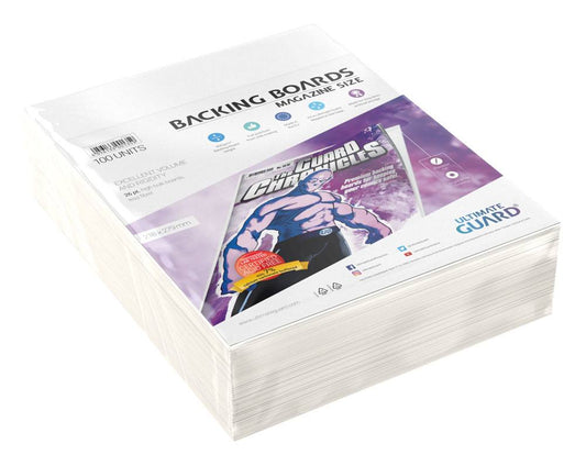 Ultimate Guard Comic Backing Boards Magazine Size (100) - Versand: 5-7 Tage nach Bestellung