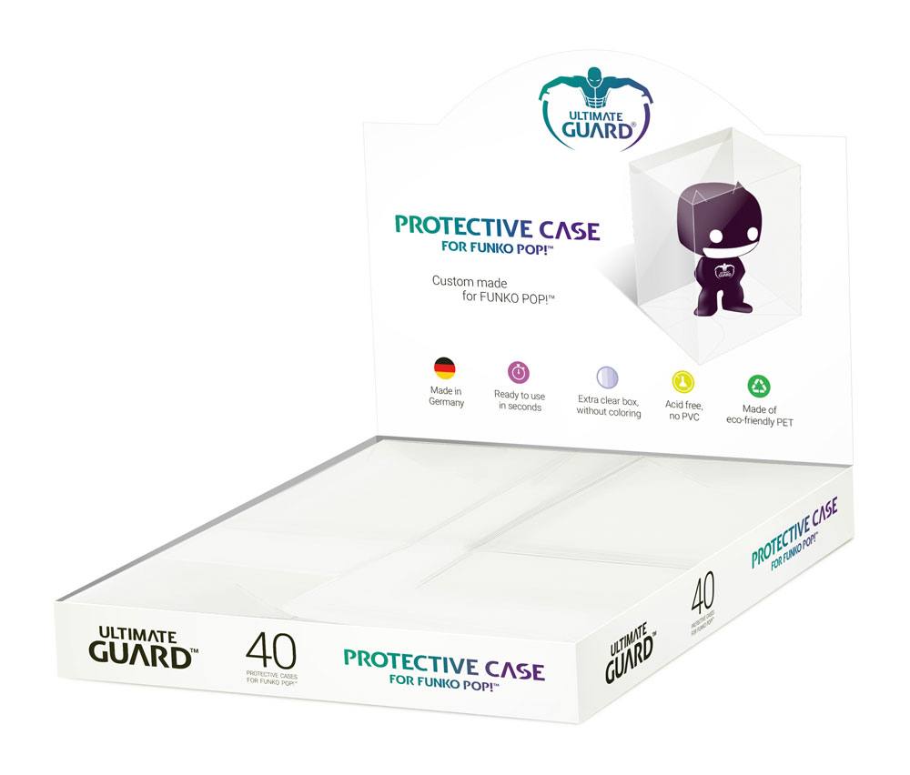 Ultimate Guard Schutzhülle Protective Case für Funko POP!™ Figuren im Thekendisplay (40) - Versand: 5-7 Tage nach Bestellung