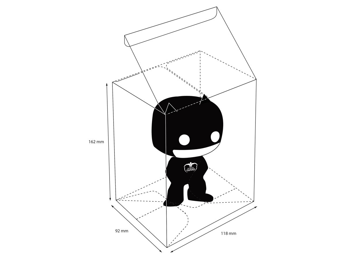 Ultimate Guard Schutzhülle Protective Case für Funko POP!™ Figuren im Thekendisplay (40) - Versand: 5-7 Tage nach Bestellung