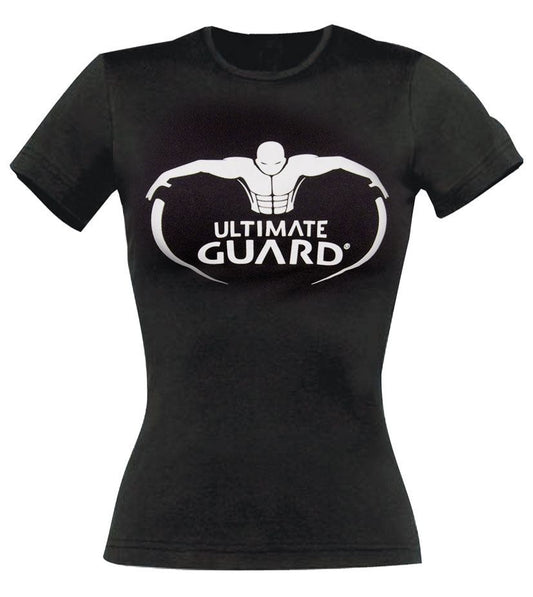 Ultimate Guard Girlie T-Shirt Logo Schwarz Größe M - Versand: 5-7 Tage nach Bestellung