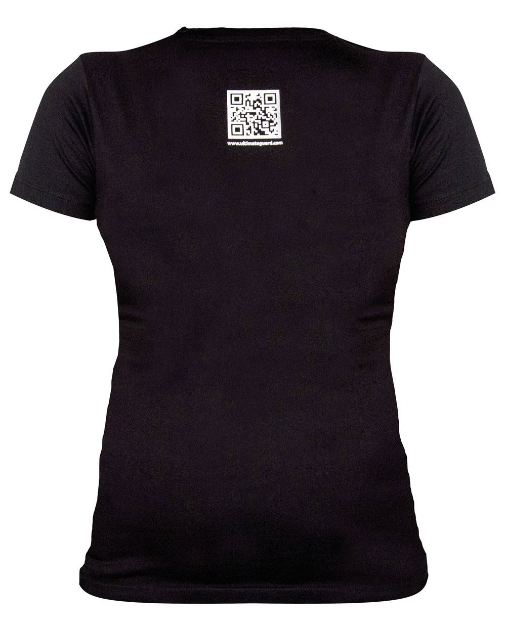 Ultimate Guard Girlie T-Shirt Logo Schwarz Größe M - Versand: 5-7 Tage nach Bestellung
