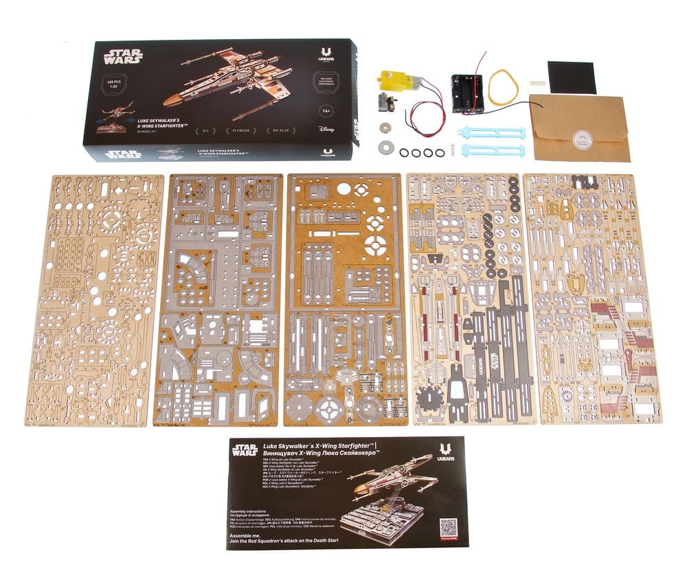 Star Wars 3D-Holzpuzzle Luke Skywalker's X-Wing Starfighter - Preorder - ETA: 25.09.2026