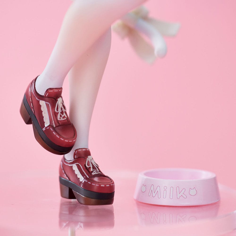 Super Sonico PVC Figur White Cat Ver. (Reissue) 27 cm - Preorder - ETA: 25.08.2027