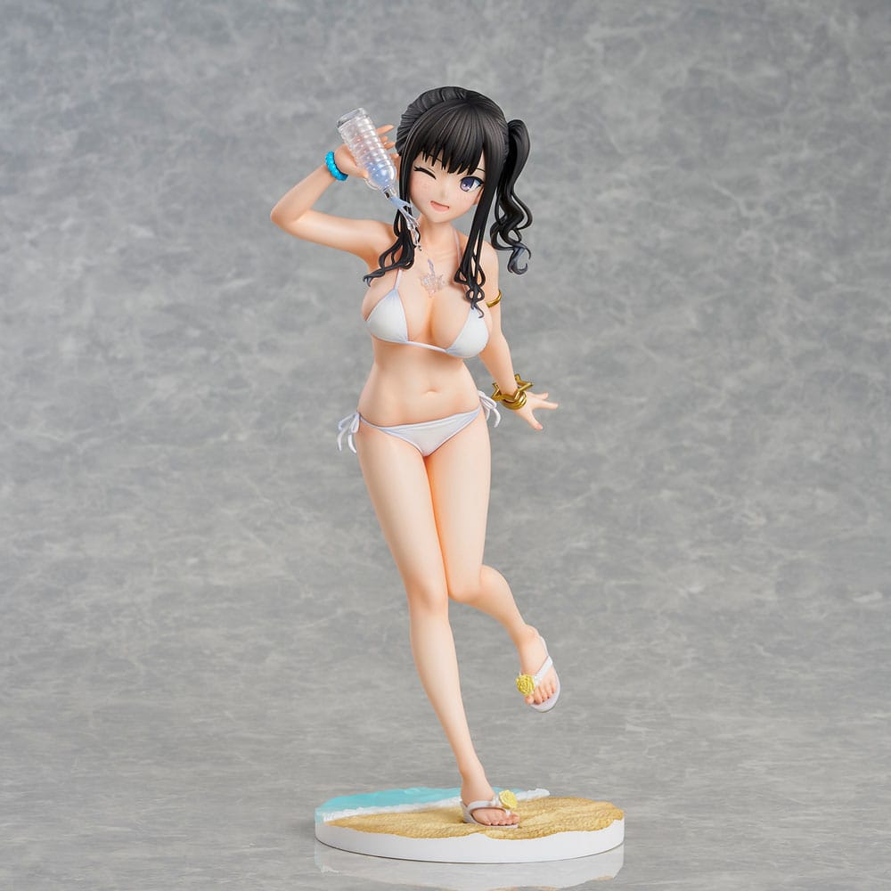 Original Illustration PVC Statue Kaede Illustration Miyuki Sasaki Summer Cloud White Bikini Ver. 25 cm - Versand: 5-7 Tage nach Bestellung