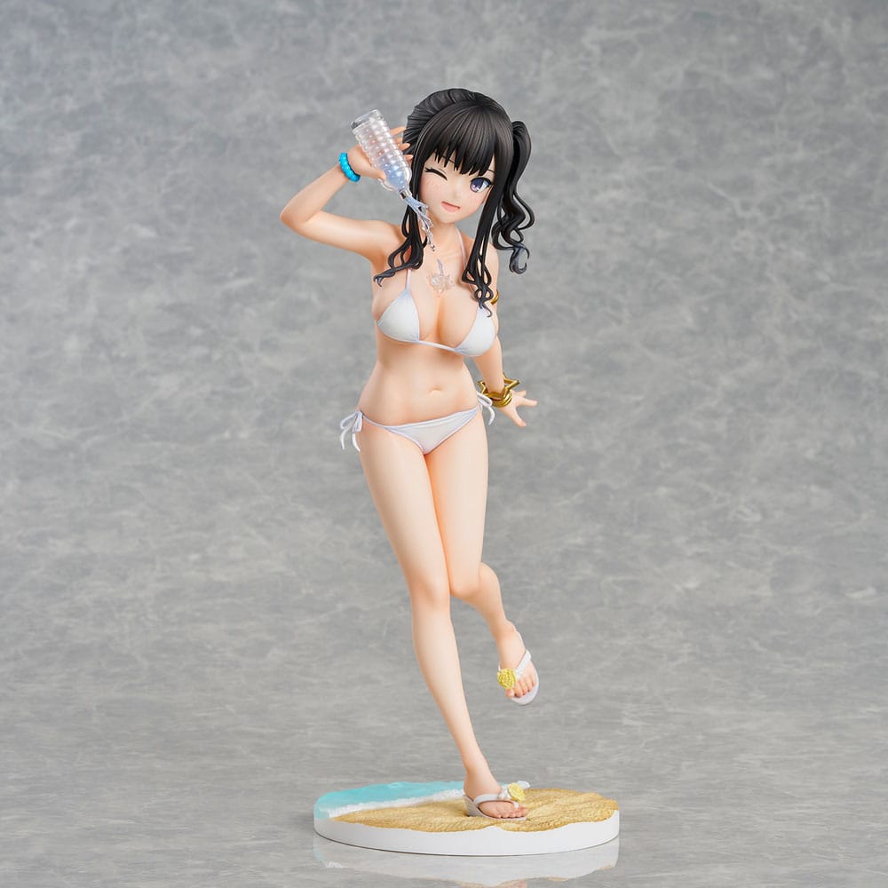 Original Illustration PVC Statue Kaede Illustration Miyuki Sasaki Summer Cloud White Bikini Ver. 25 cm - Versand: 5-7 Tage nach Bestellung