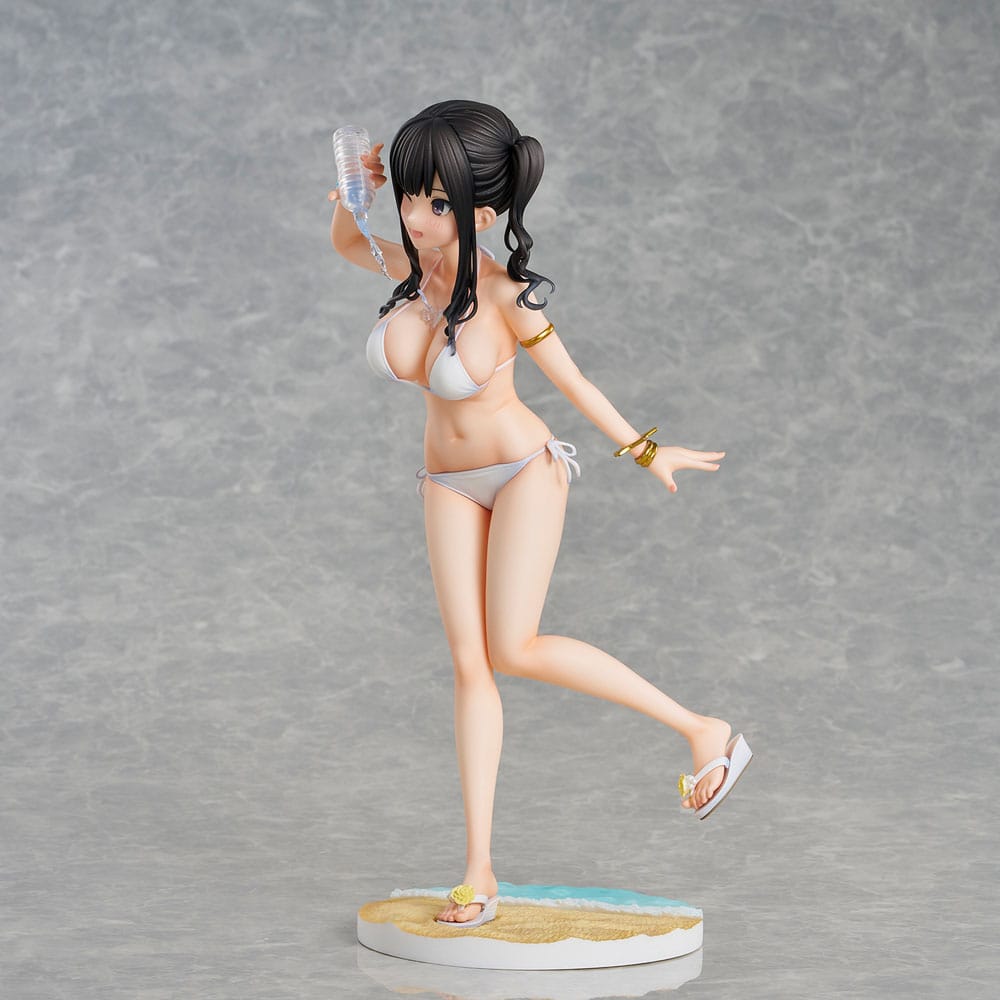 Original Illustration PVC Statue Kaede Illustration Miyuki Sasaki Summer Cloud White Bikini Ver. 25 cm - Versand: 5-7 Tage nach Bestellung