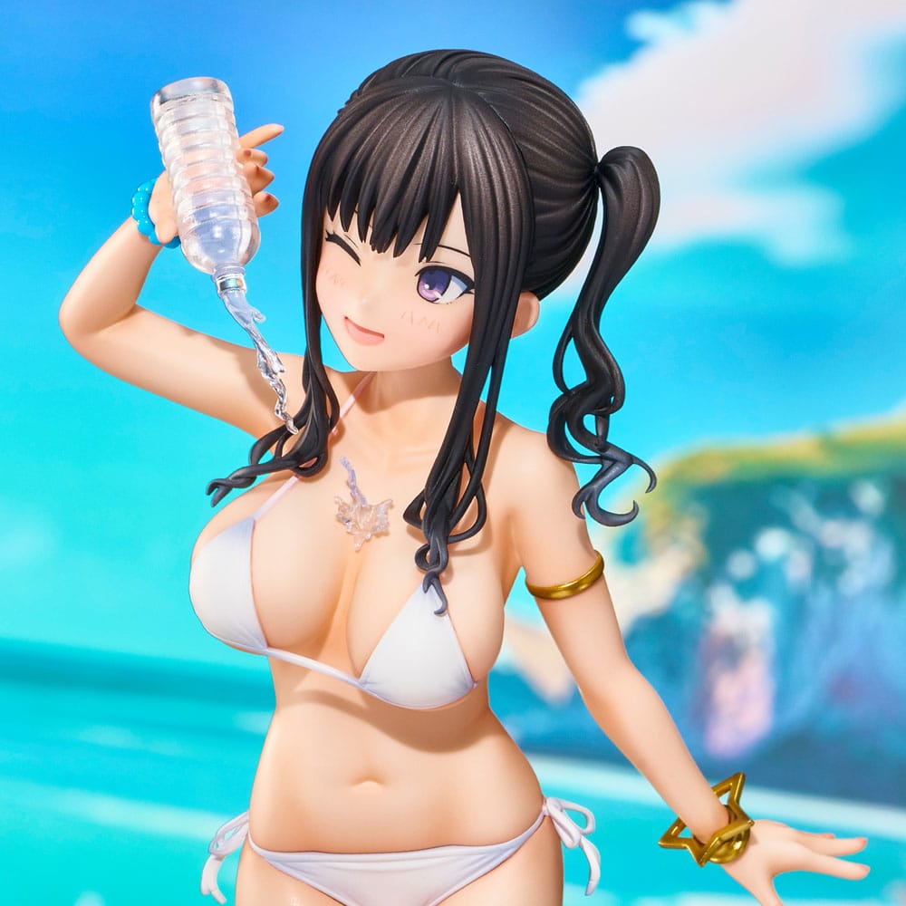 Original Illustration PVC Statue Kaede Illustration Miyuki Sasaki Summer Cloud White Bikini Ver. 25 cm - Versand: 5-7 Tage nach Bestellung