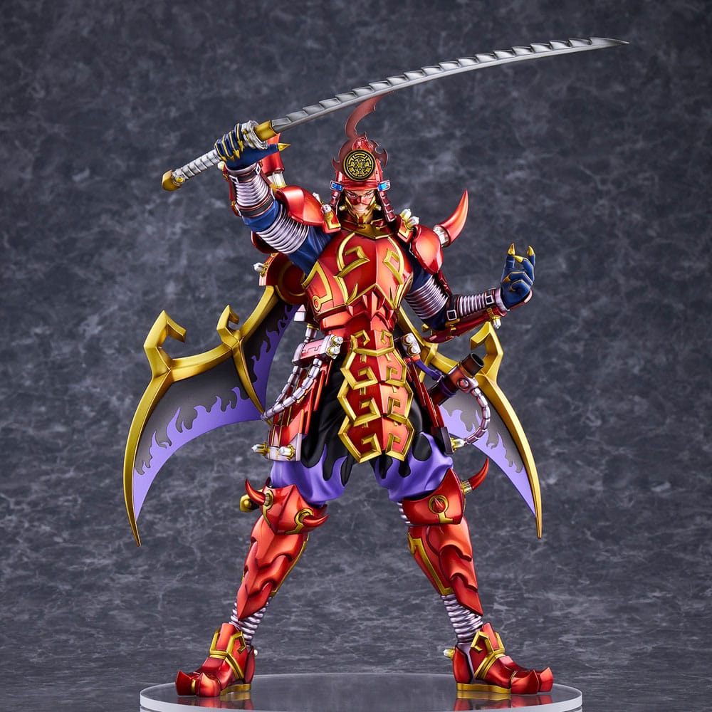 Yu-Gi-Oh! Monster Figure Collection Statue PVC Legendary Six Samurai Shi En 35 cm - Preorder - ETA: 20.08.2025