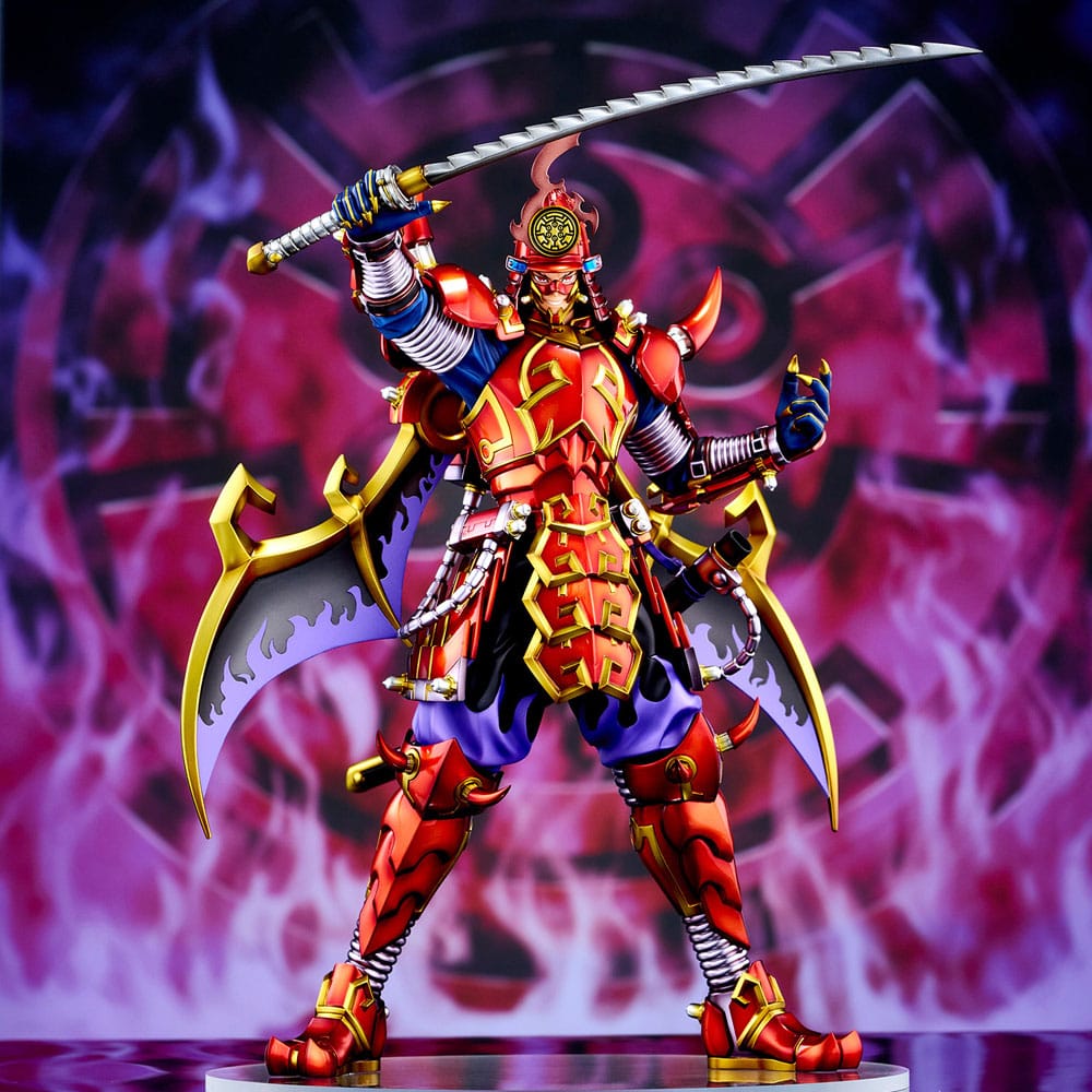 Yu-Gi-Oh! Monster Figure Collection Statue PVC Legendary Six Samurai Shi En 35 cm - Preorder - ETA: 20.08.2025