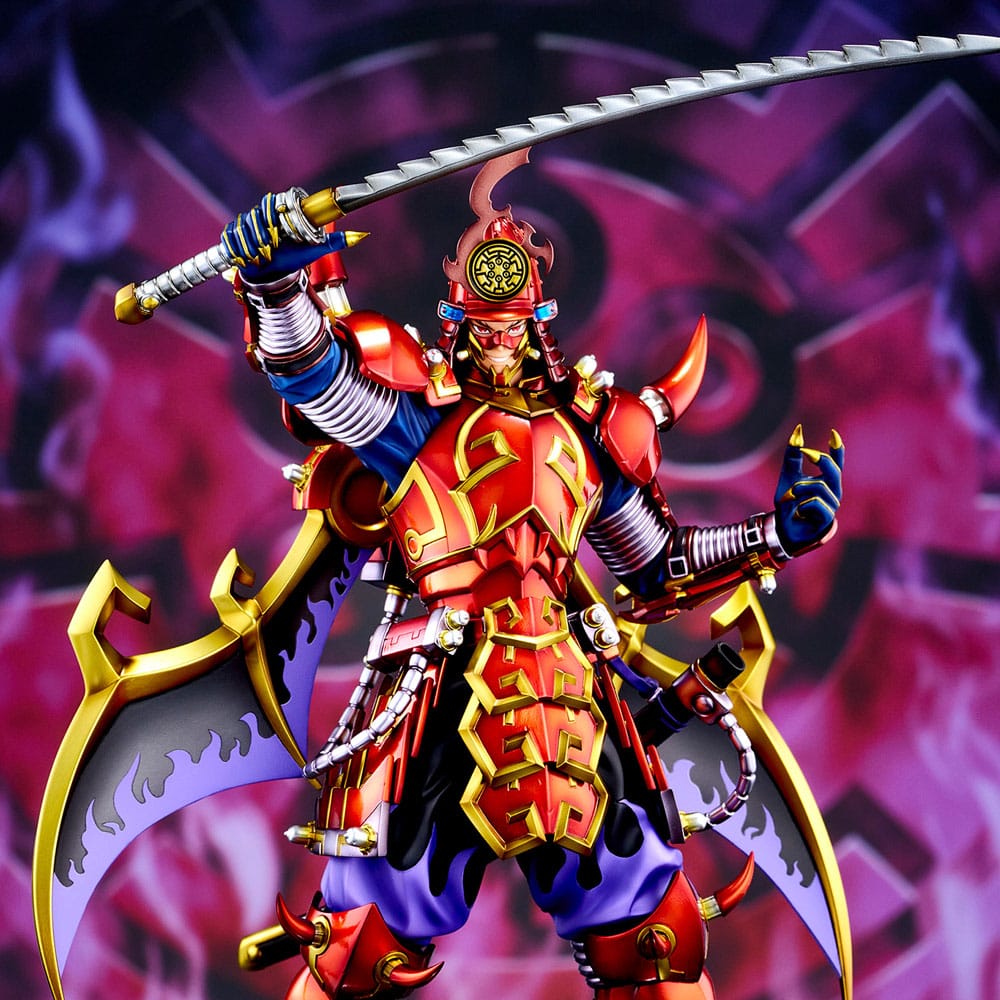 Yu-Gi-Oh! Monster Figure Collection Statue PVC Legendary Six Samurai Shi En 35 cm - Preorder - ETA: 20.08.2025