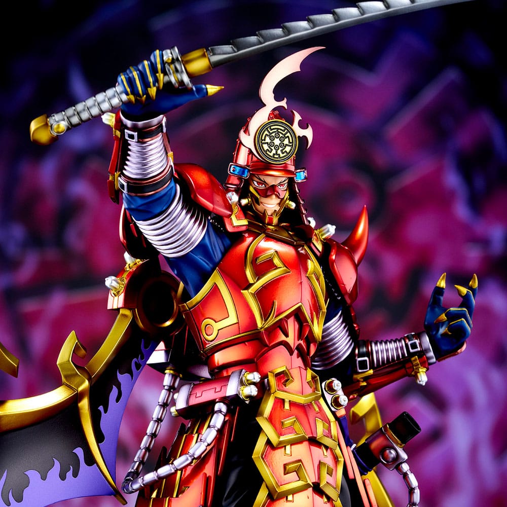 Yu-Gi-Oh! Monster Figure Collection Statue PVC Legendary Six Samurai Shi En 35 cm - Preorder - ETA: 20.08.2025
