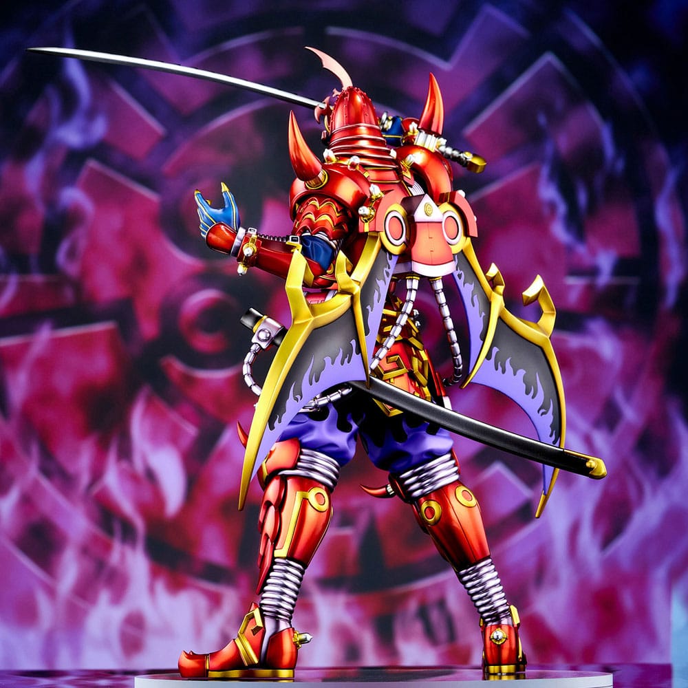 Yu-Gi-Oh! Monster Figure Collection Statue PVC Legendary Six Samurai Shi En 35 cm - Preorder - ETA: 20.08.2025