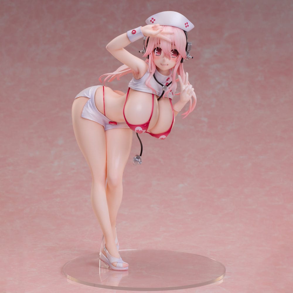 Super Sonico PVC Statue 1/6 Super Sonico Nurse Bikini Ver. 22 cm - Preorder - ETA: 25.06.2026