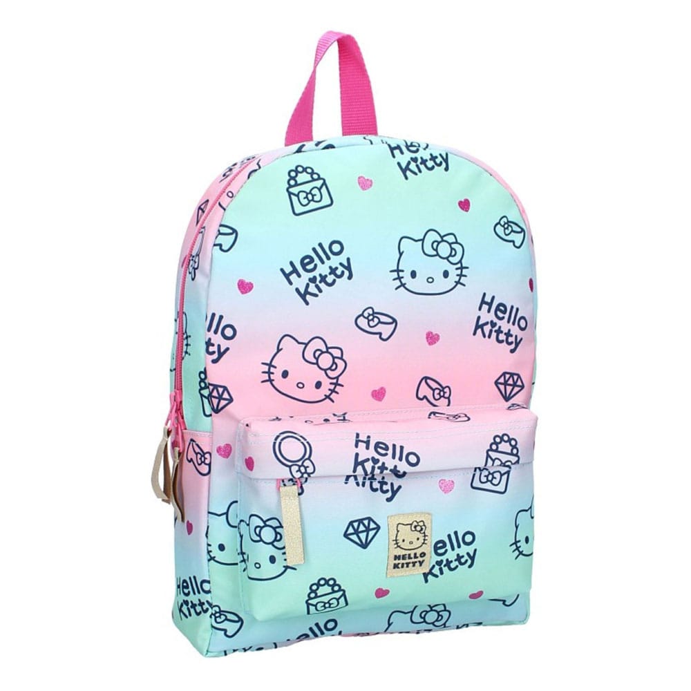 Hello Kitty Rucksack Cheerful Logo 33 cm - Versand: 5-7 Tage nach Bestellung