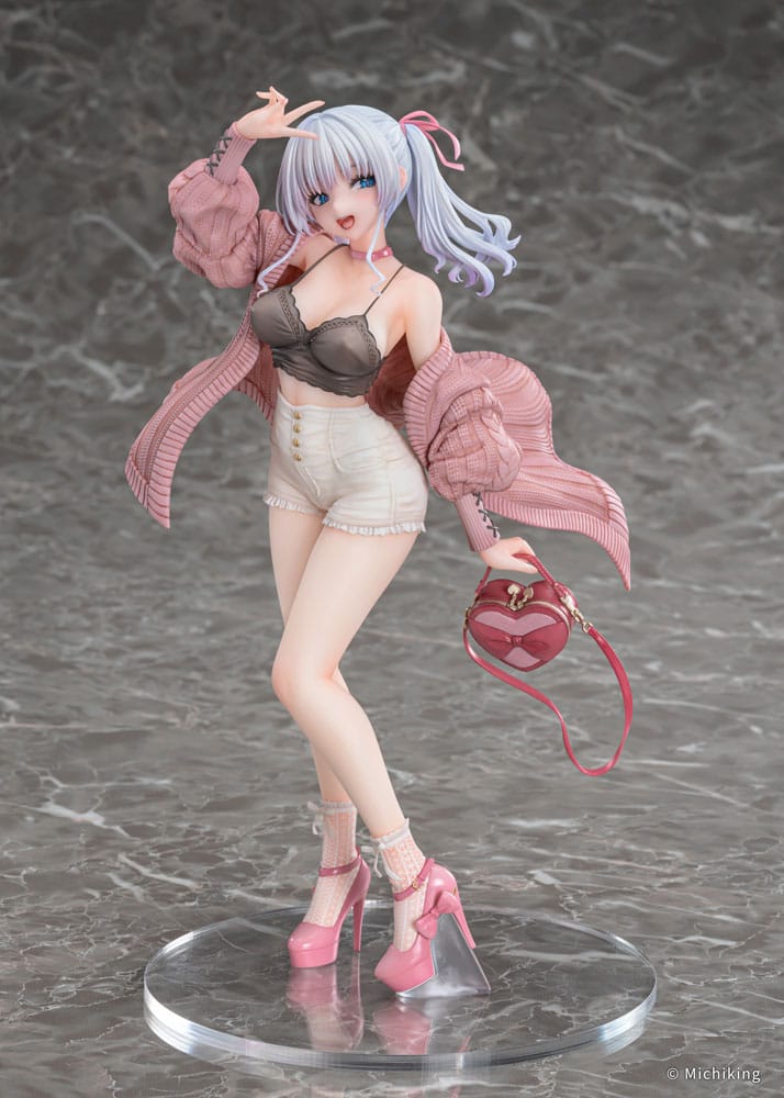 Original Character PVC Statue 1/6 Shion Passion Pink Illustration by Michiking 27 cm - Preorder - ETA: 25.12.2026