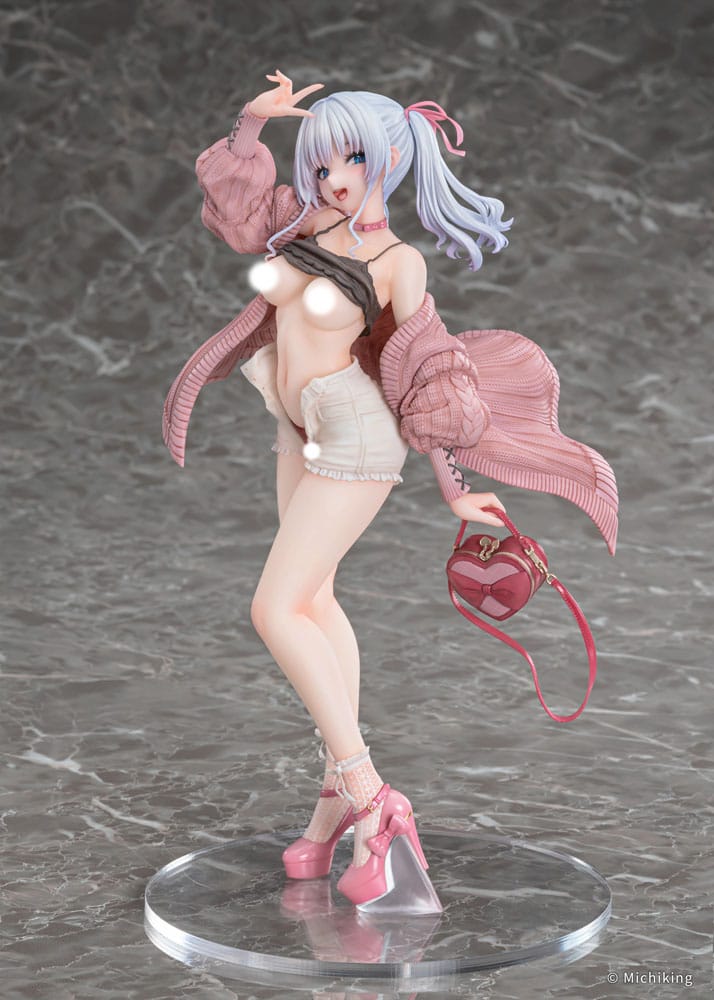 Original Character PVC Statue 1/6 Shion Passion Pink Illustration by Michiking 27 cm - Preorder - ETA: 25.12.2026