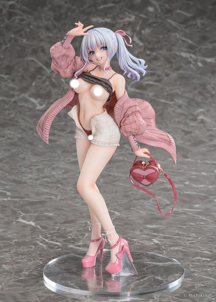 Original Character PVC Statue 1/6 Shion Passion Pink Illustration by Michiking 27 cm - Preorder - ETA: 25.12.2026