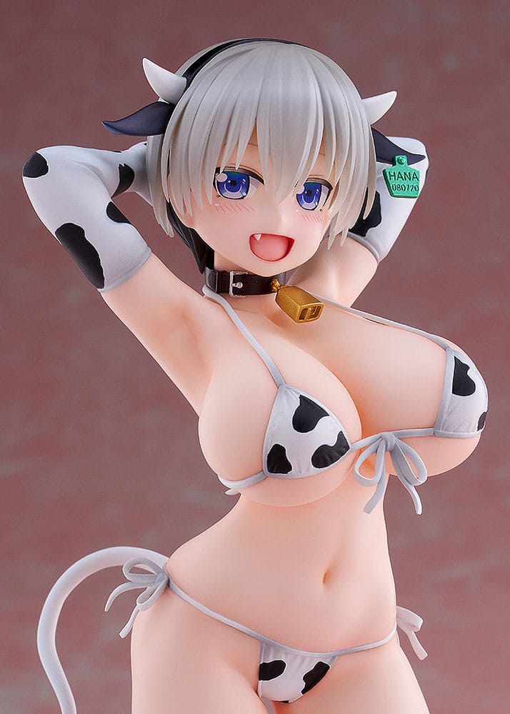 Uzaki-chan Wants to Hang Out! PVC Statue 1/7 Hana Uzaki Cow Bikini Ver. 25 cm - Versand: 5-7 Tage nach Bestellung