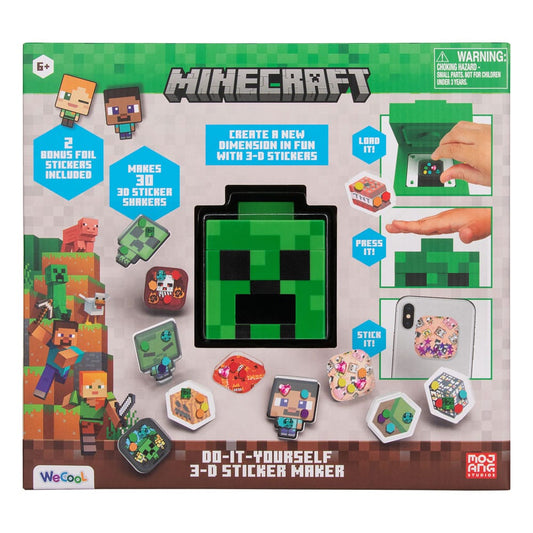 Minecraft 3D Sticker Maker   - Versand: 5-7 Tage nach Bestellung