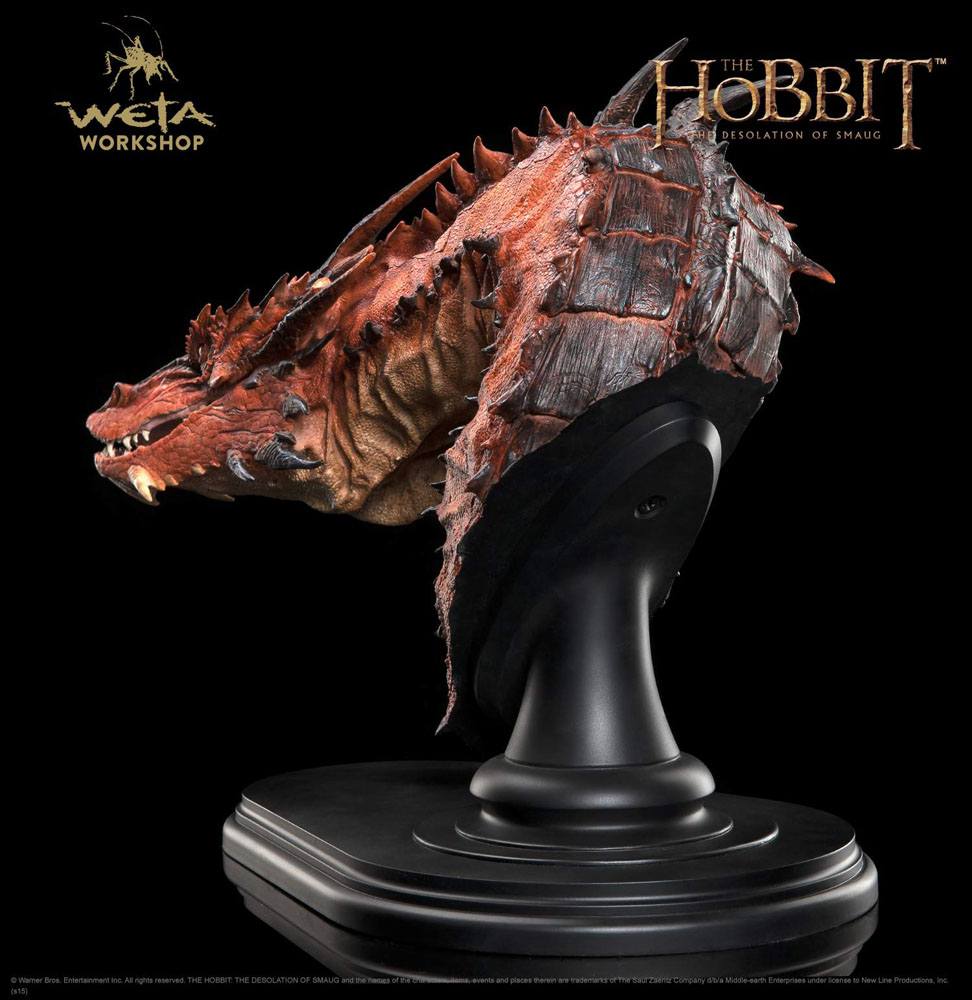Der Hobbit Smaugs Einöde Büste Smaug 36 cm - Preorder - ETA: 25.09.2026