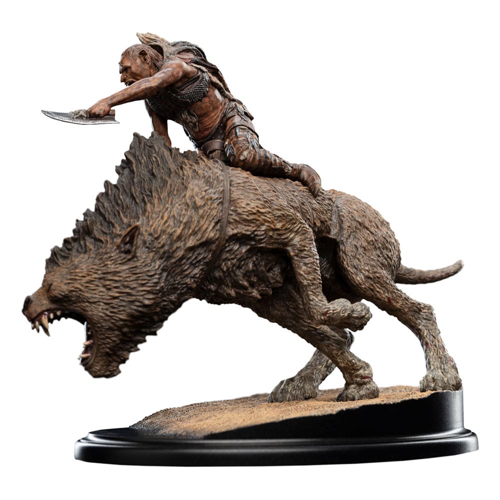 Herr der Ringe Mini Statue Sharkû on Warg 18 cm - Preorder - ETA: 25.03.2026
