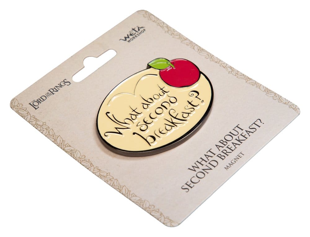 Herr der Ringe Magnet What About Second Breakfast? (Enamel) 7 cm - Preorder - ETA: 31.08.2026