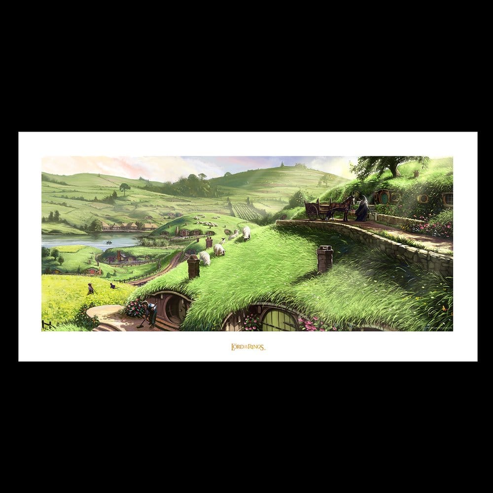 Herr der Ringe Kunstdruck Disturber of the Peace 59 x 30 cm - Preorder - ETA: 30.07.2026