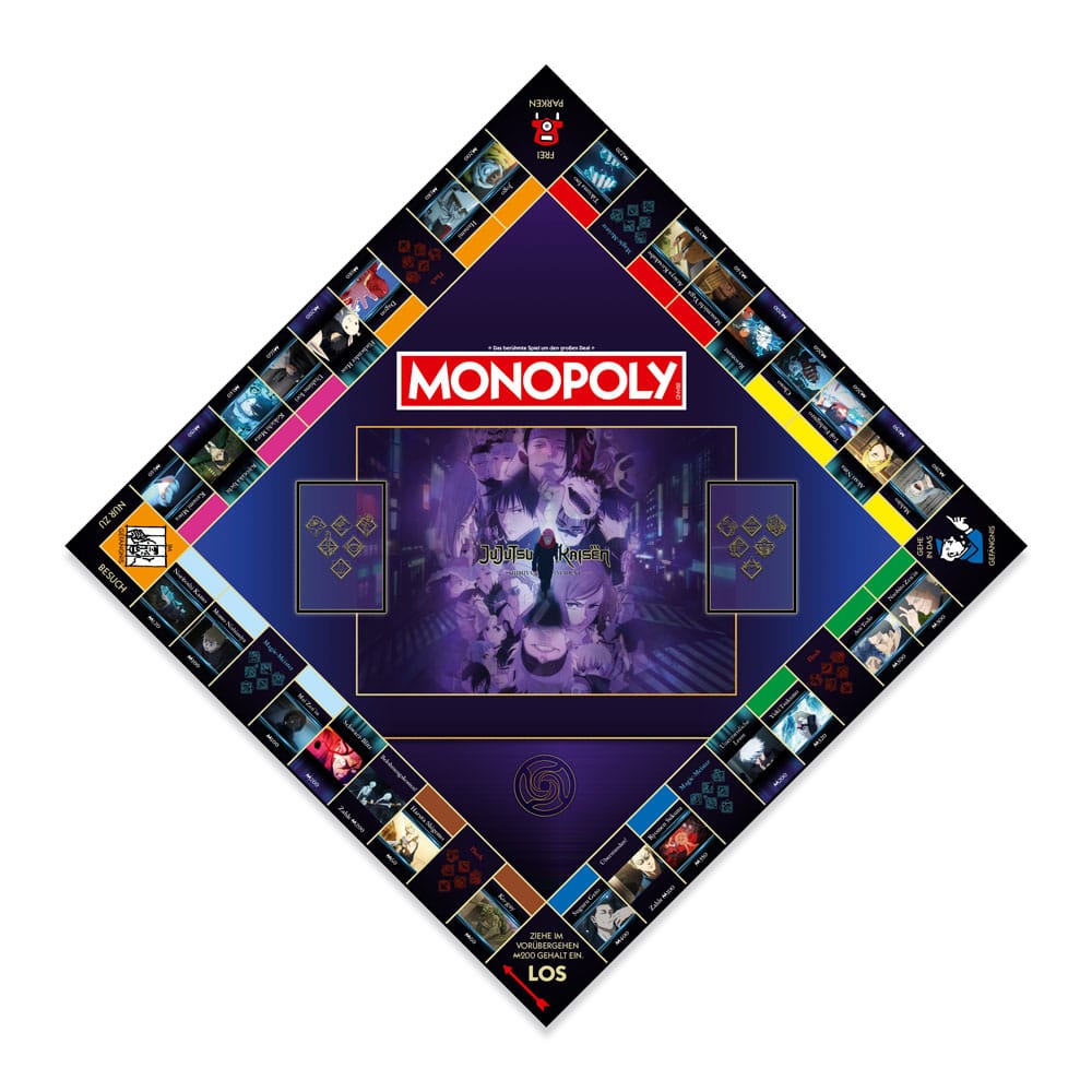 Monopoly Brettspiel Jujutsu Kaisen Season 2 *Deutsche Version* - Preorder - ETA: 25.11.2025