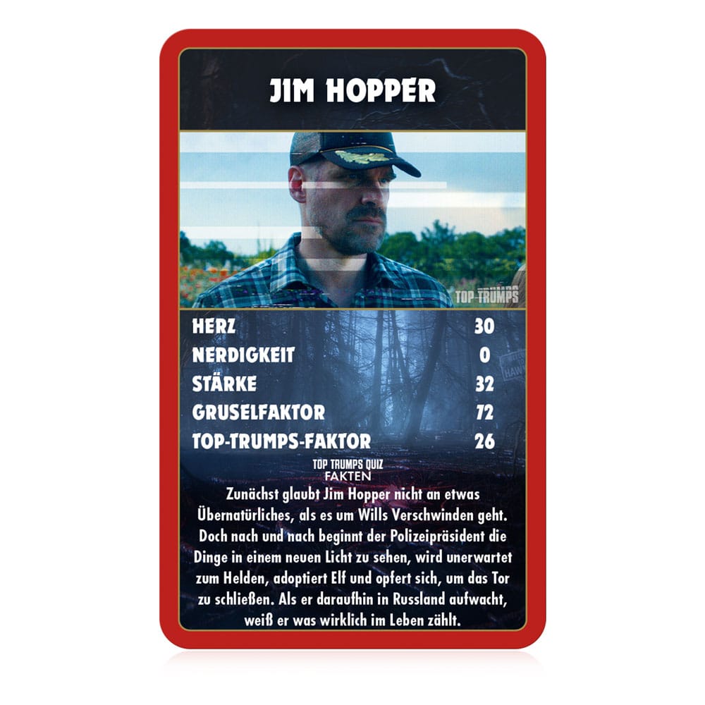Stranger Things Kartenspiel Top Trumps Collectables *Deutsche Version* - Versand: 5-7 Tage nach Bestellung
