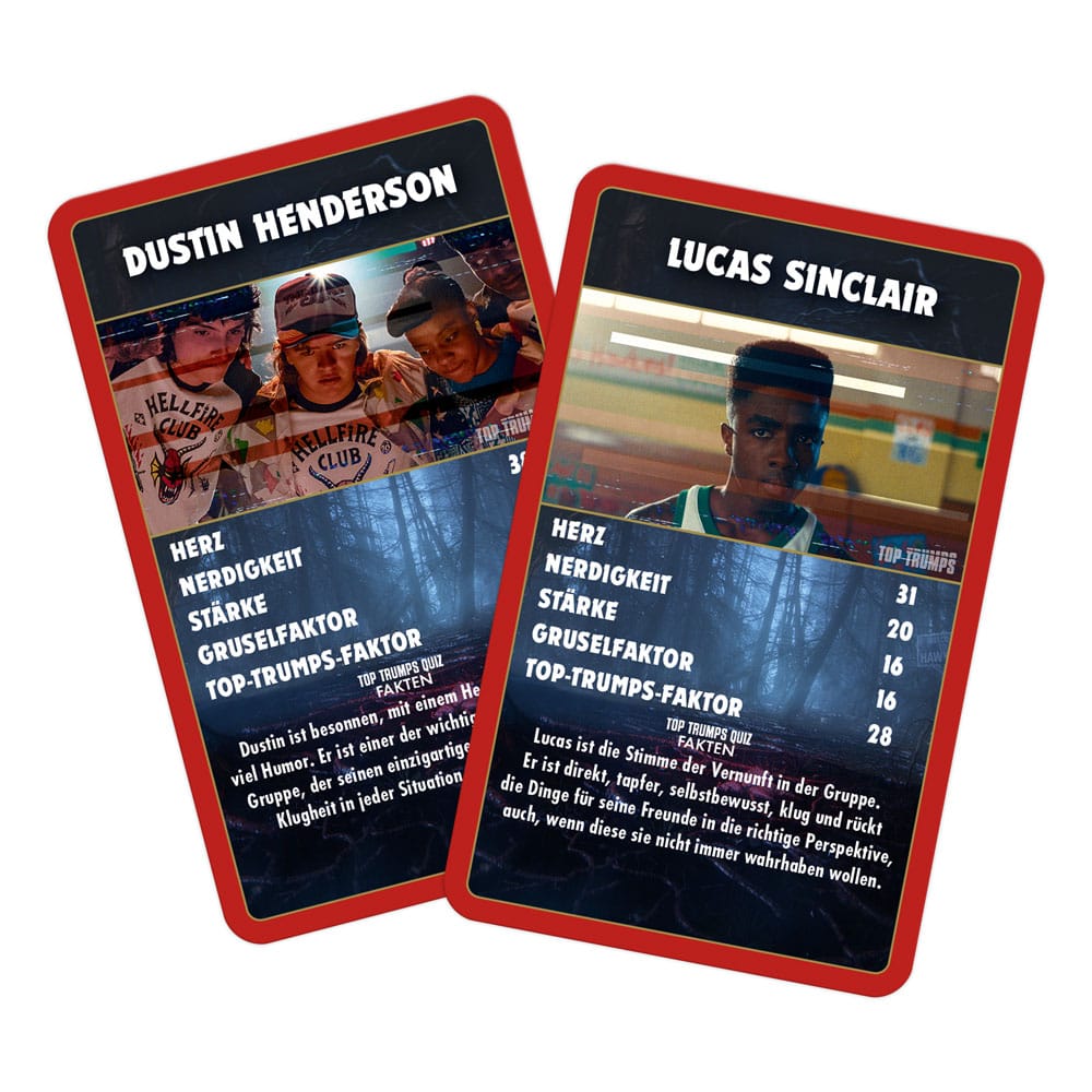 Stranger Things Kartenspiel Top Trumps Collectables *Deutsche Version* - Versand: 5-7 Tage nach Bestellung