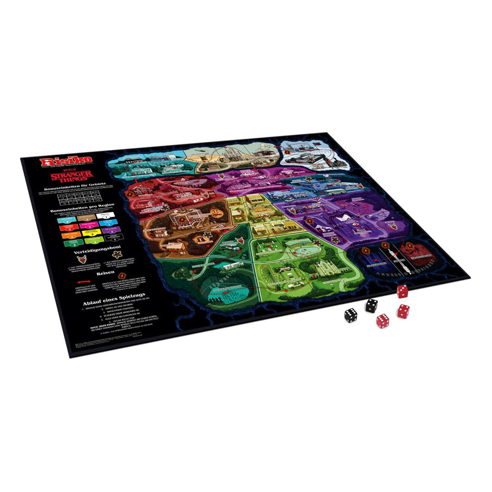Stranger Things Brettspiel Risiko *Deutsche Version* - Versand: 5-7 Tage nach Bestellung