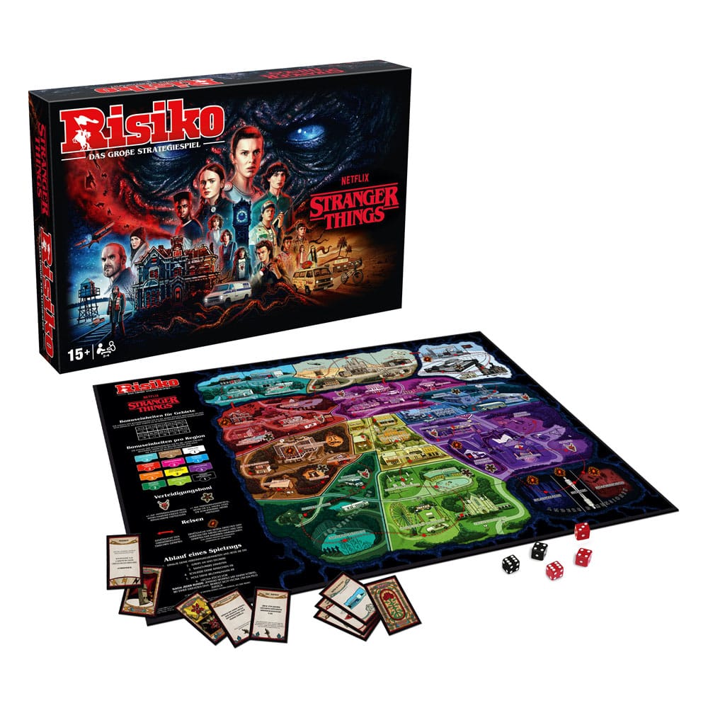 Stranger Things Brettspiel Risiko *Deutsche Version* - Versand: 5-7 Tage nach Bestellung